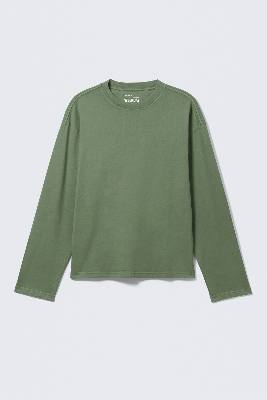 Camiseta de manga larga Loose Boxy - H&m фото 18