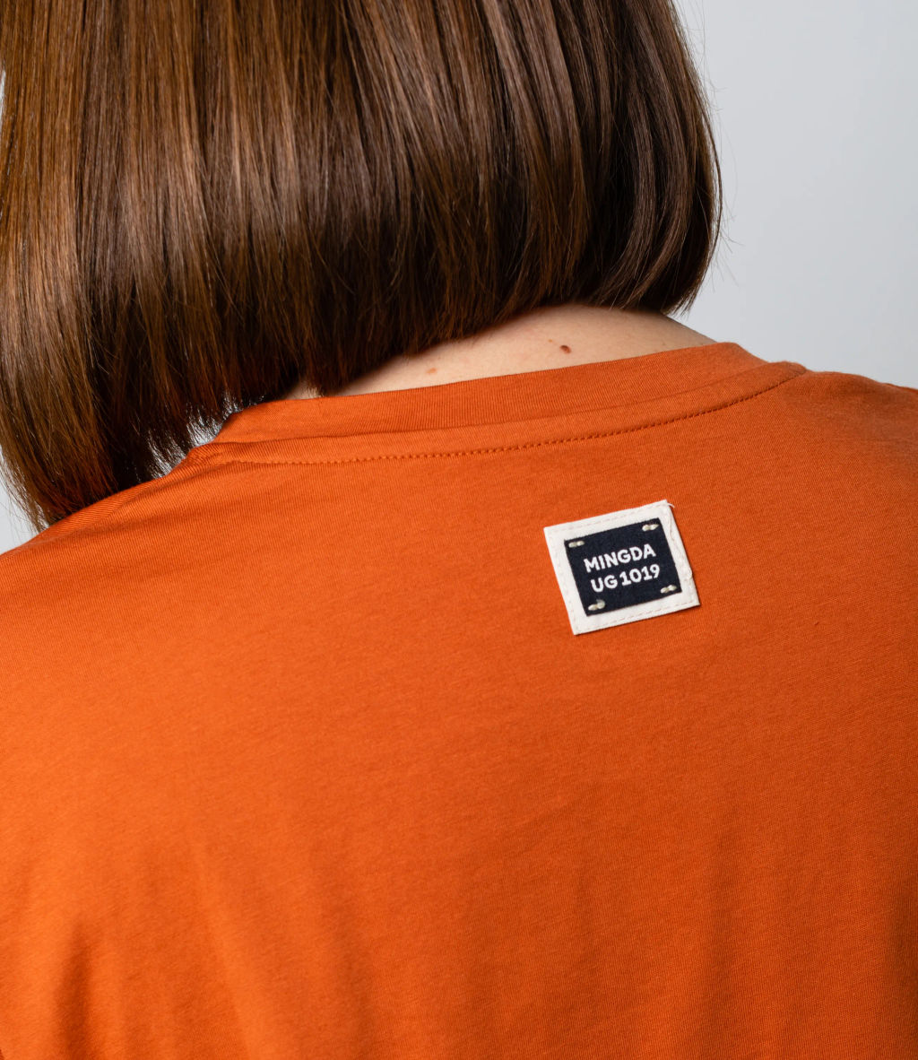 Футболка #КТ1612 (1), терракотовый - Dommod фото 5