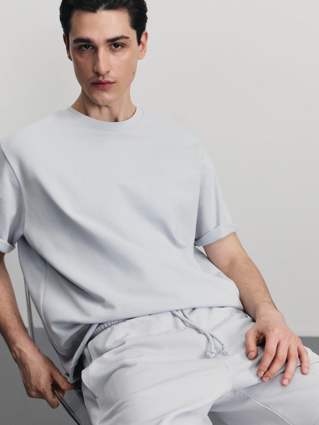 Футболка из плотного хлопка / Zarina  фото 10