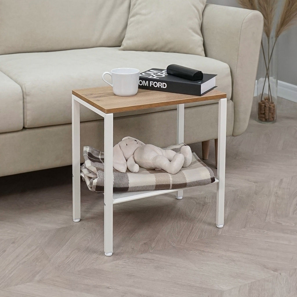 Тумба прикроватная "ТОРОНТО 12Л" (Белый)