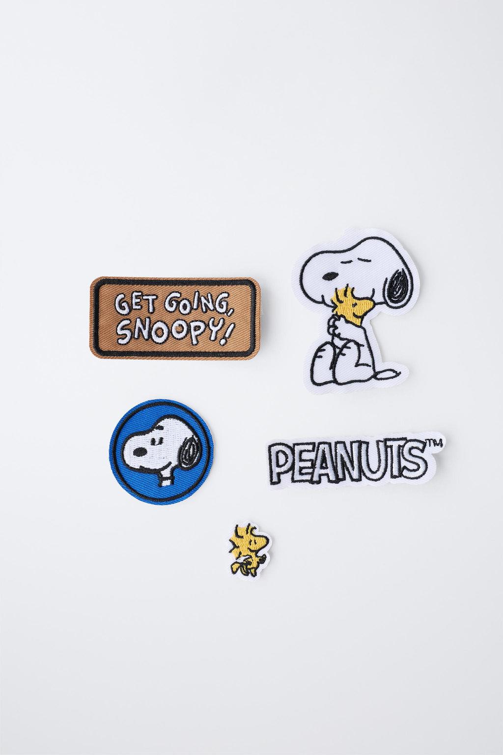 SNOOPY PEANUTS FIVE PATCH PACK - Zara фото 2