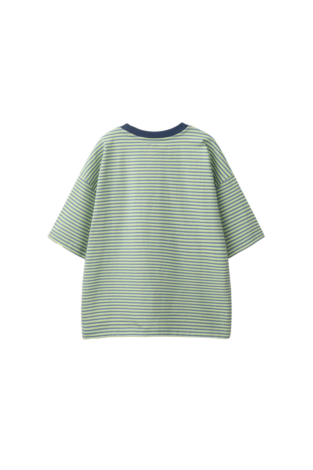 CAMISETA HEAVY WEIGHT RAYAS / Raya verde