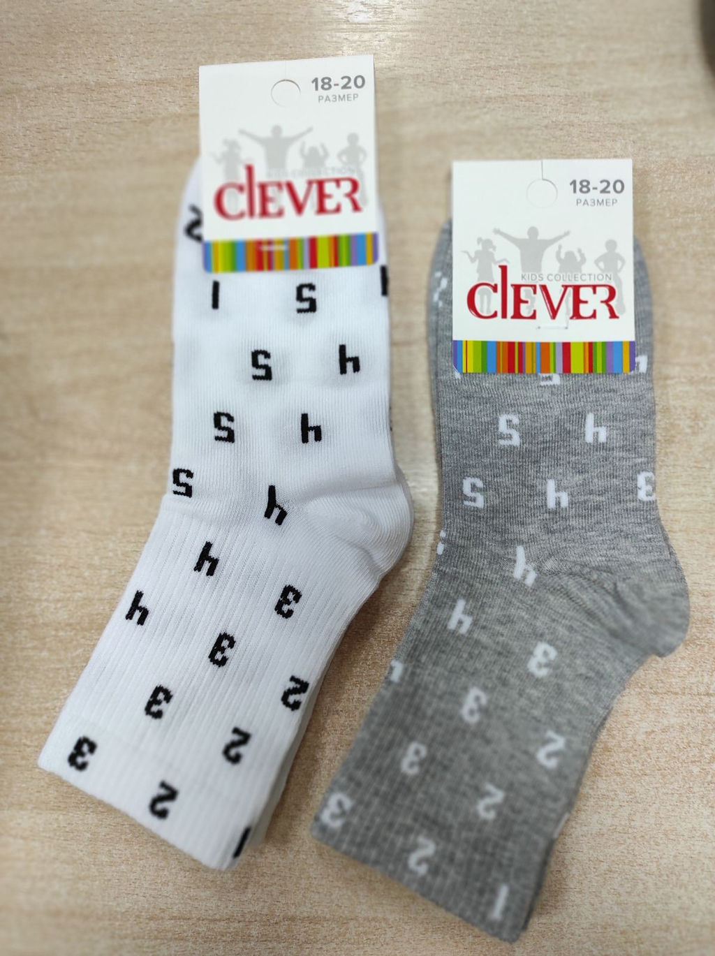 (CLE) C13134 носки дет. школа - Clever wear фото 2