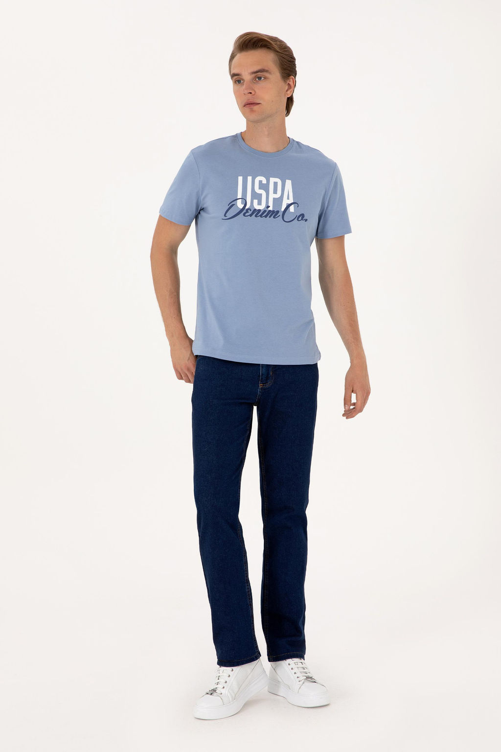 Erkek Koyu Mavi Jean Pantolon - U.s. polo assn фото 3