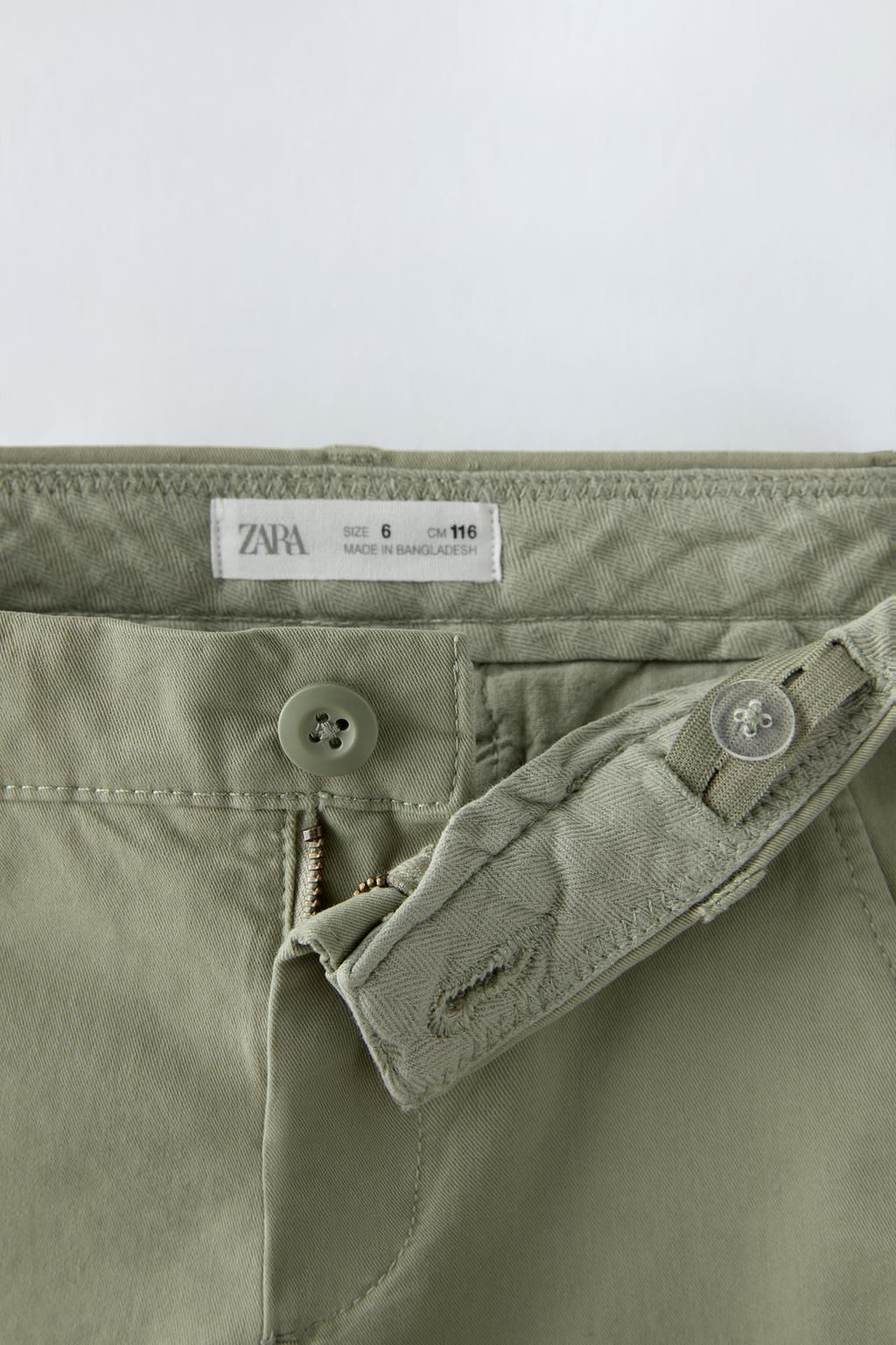 CHINO TIPI BERMUDA - Zara фото 4