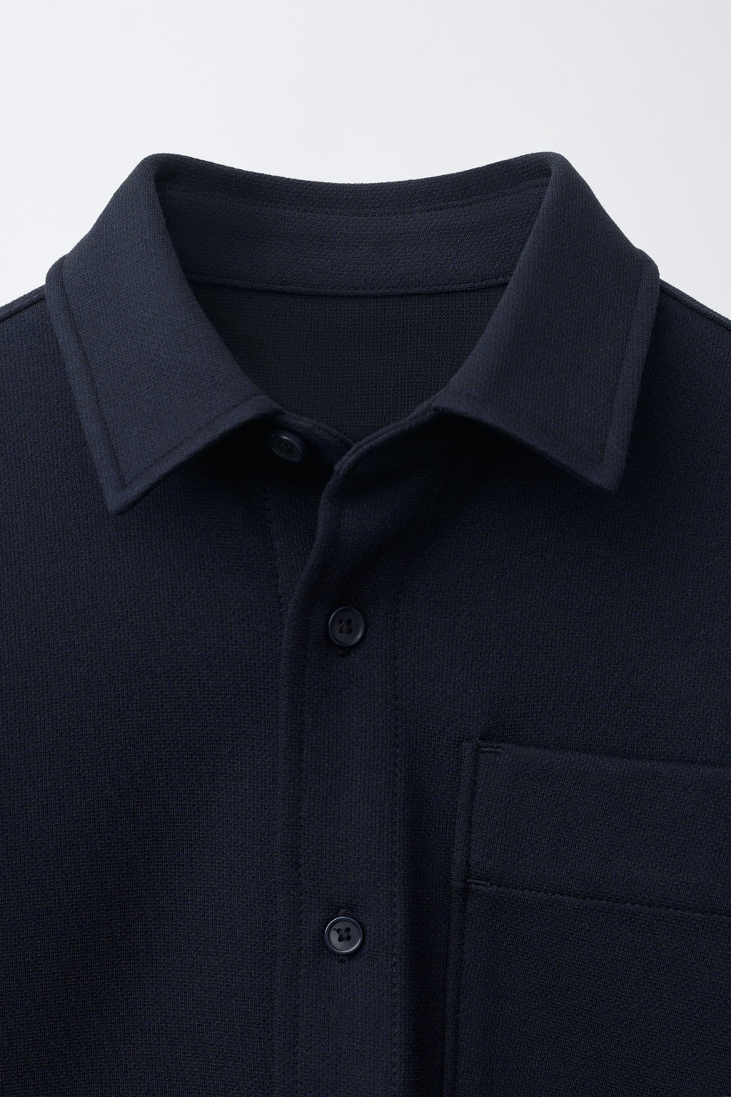 SOBRECAMISA COMFORT BOLSILLO / Marino - Zara фото 5