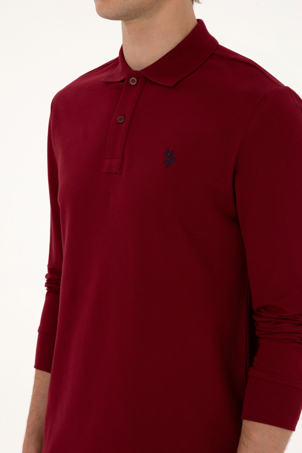 Erkek Bordo Basic Sweatshirt Sepette S_rpriz _ndirim - U.s. polo assn фото 14