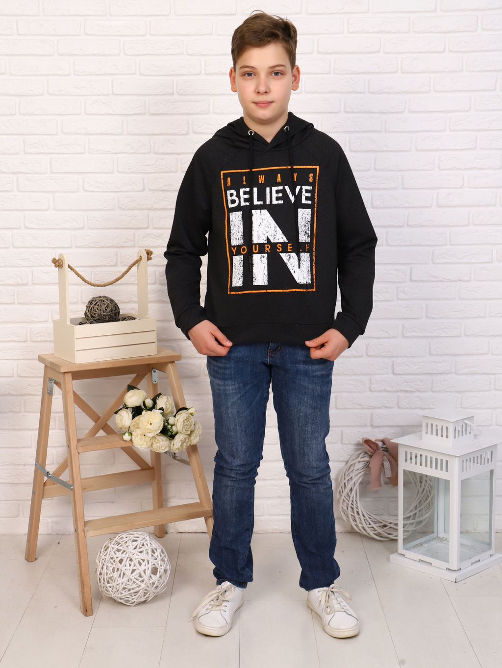 Толстовка для мальчика Теодор Ладошки  фото 2