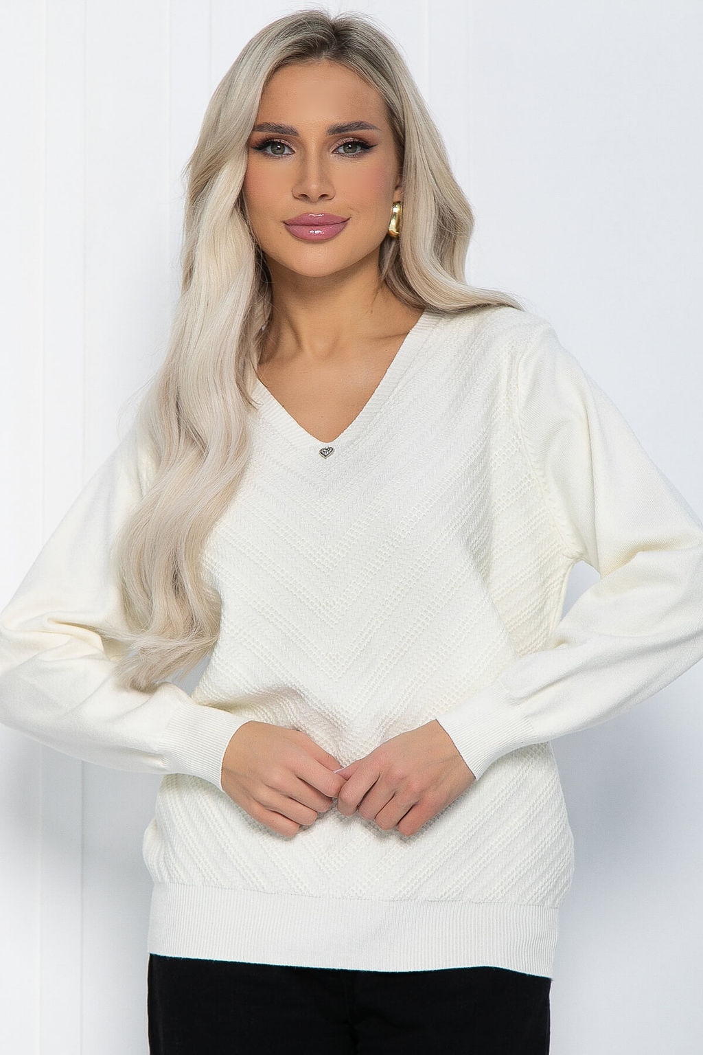 Джемпер Ахиллея (белый) Б12172-12 - Lt collection фото 3