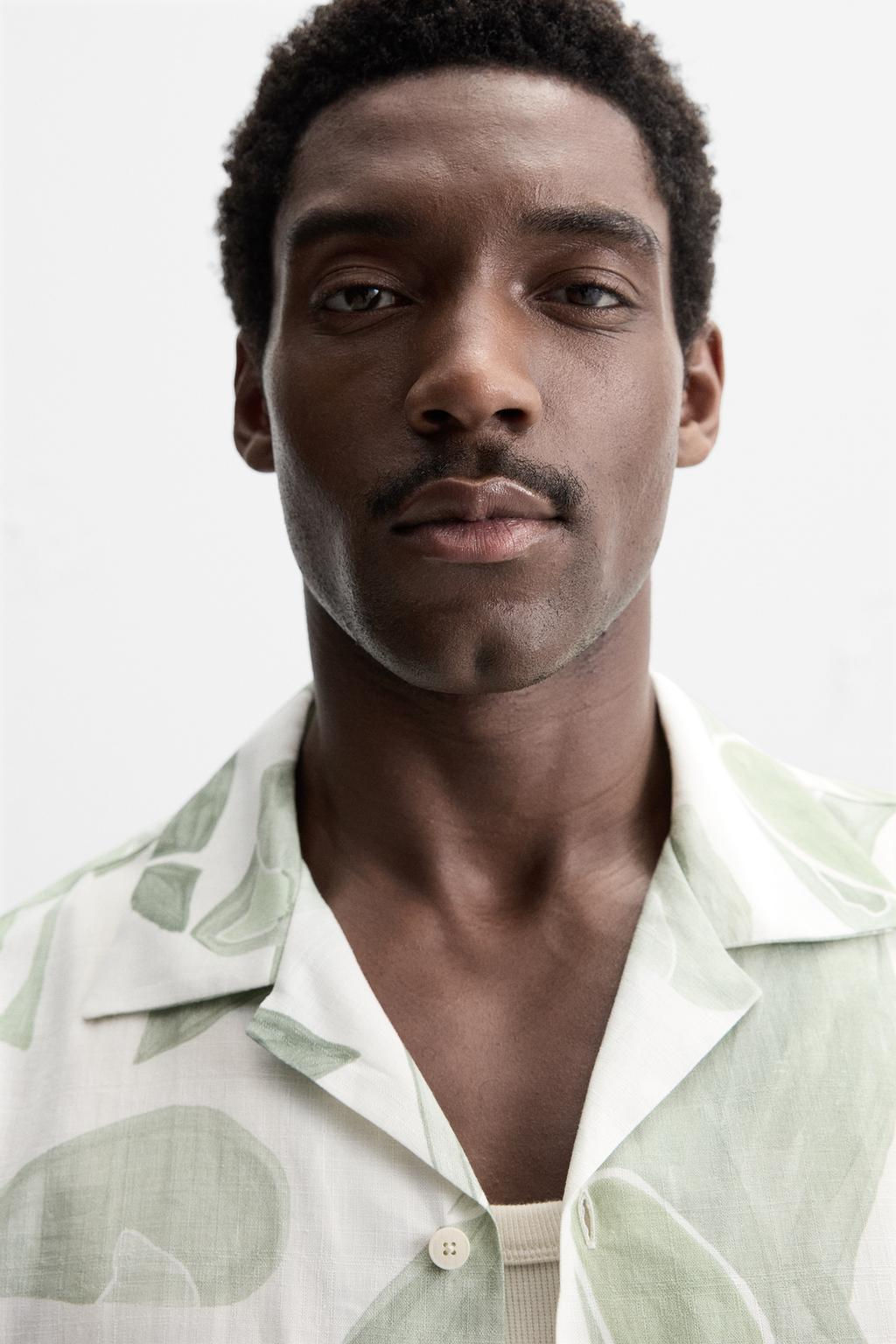 ABSTRACT PRINT SHIRT - Zara фото 6