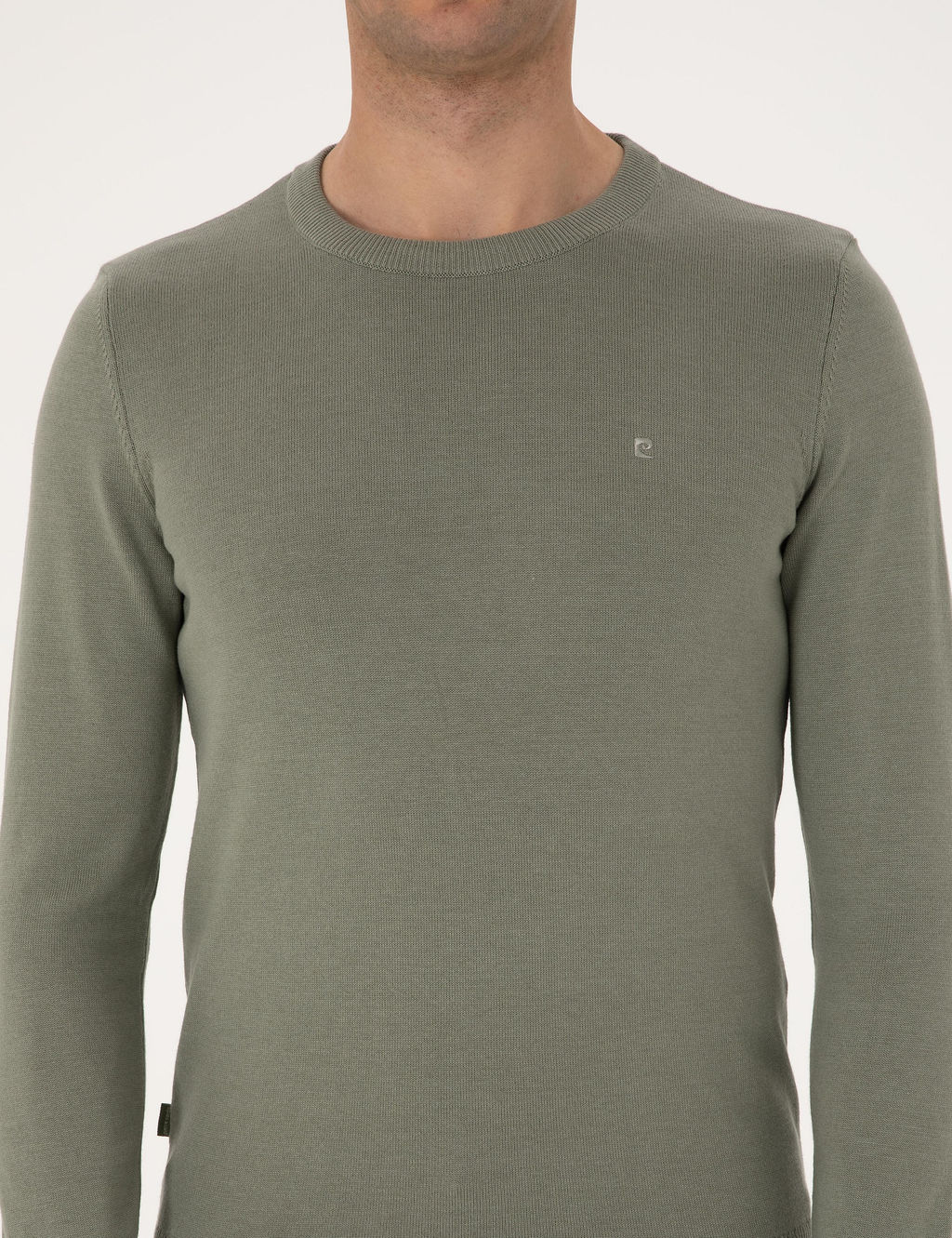 Ada _ay_ Slim Fit Bisiklet Yaka Basic Triko Kazak - Pierre cardin фото 6