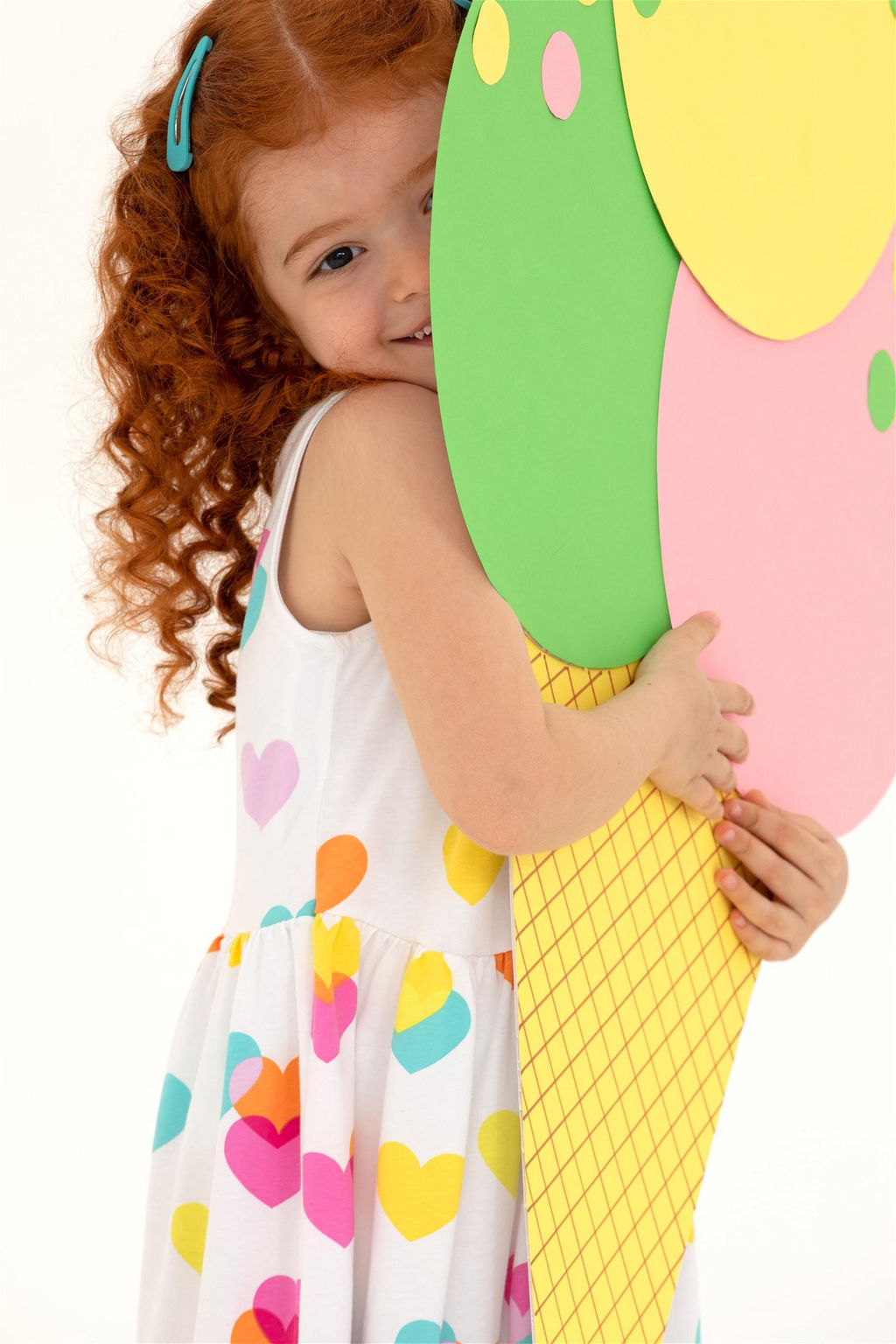 Белое трикотажное платье без рукавов для девочки Неожиданная скидка в корзине - U.s. polo assn фото 3