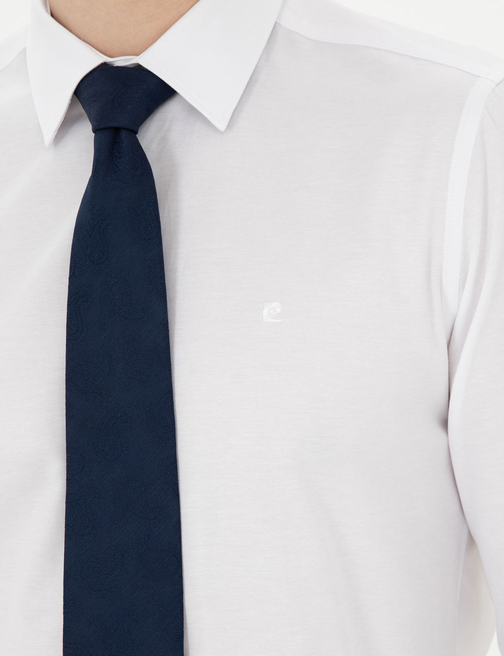 Beyaz Slim Fit Klasik G_mlek