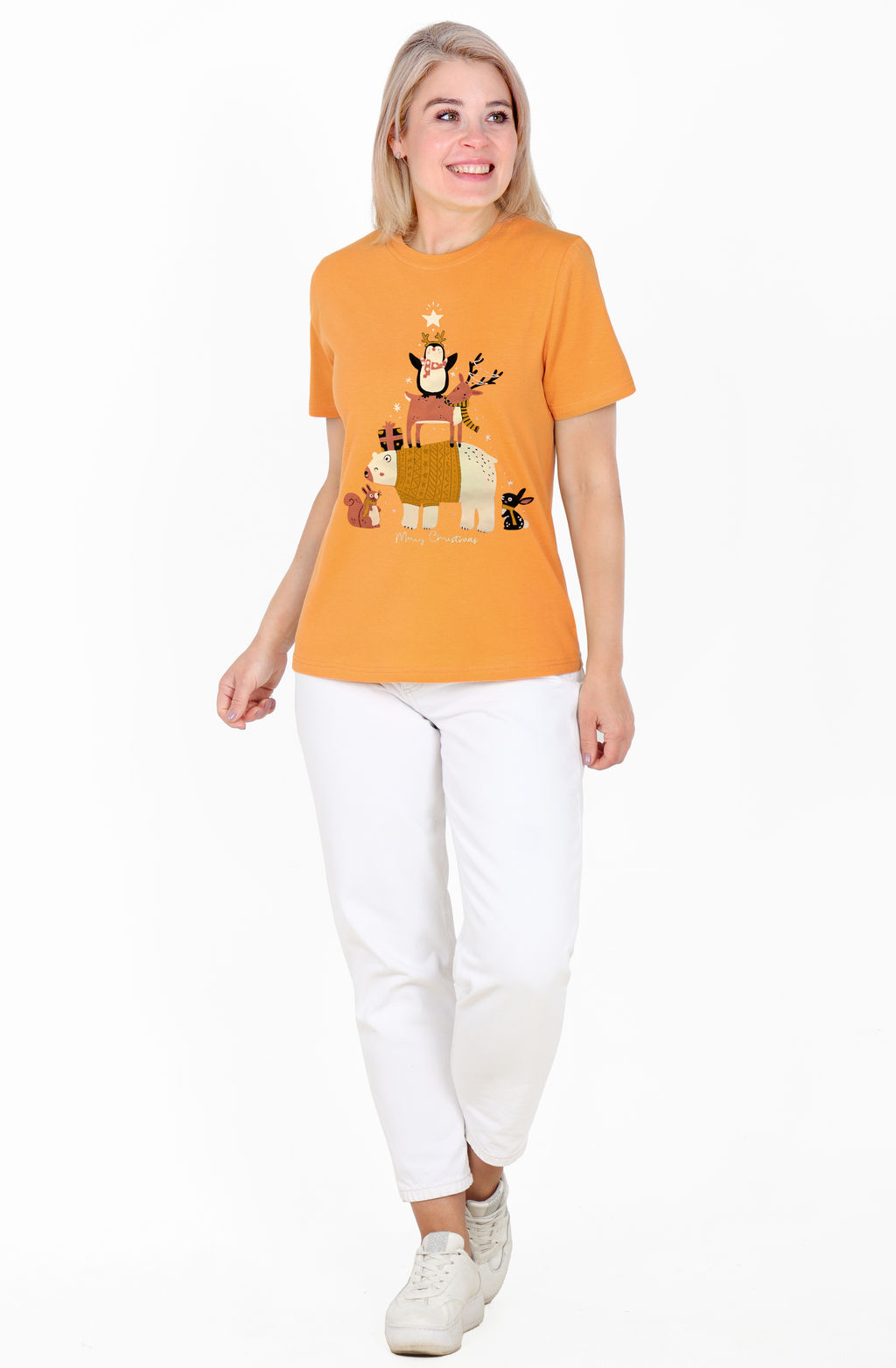 Футболка Луна Ф-92Г (42-56) кулирка - Лотос фото 10