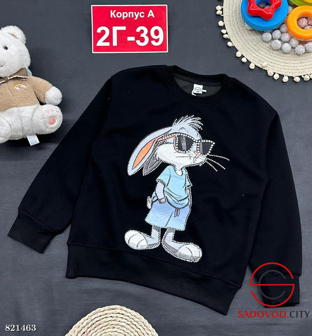 Кофта для девочки с рисунком