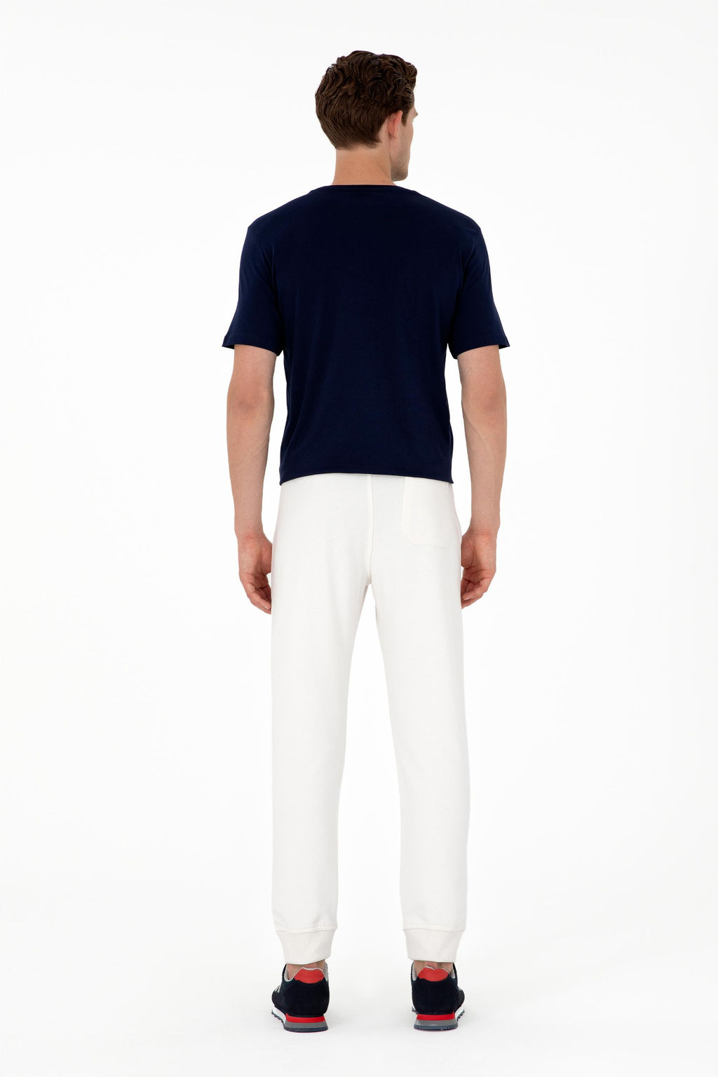 Мужские спортивные штаны цвета экрю Неожиданная скидка в корзине - U.s. polo assn фото 4