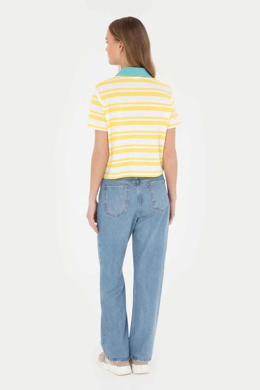 Женские голубые джинсовые брюки - U.s. polo assn фото 18