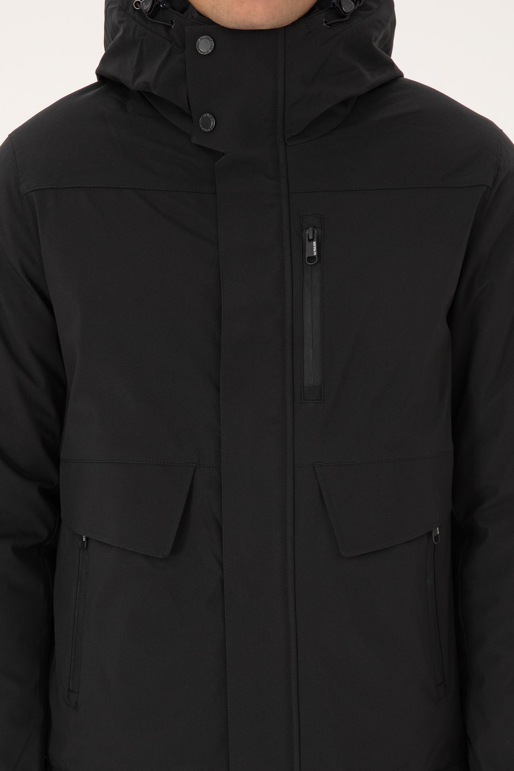 Erkek Siyah Mont - U.s. polo assn фото 6