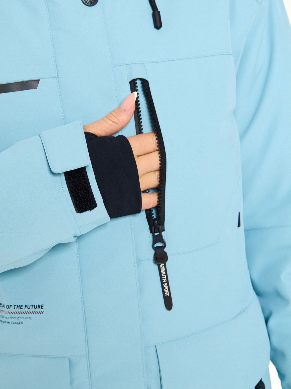 Женская парка Azimuth Гармония  фото 18