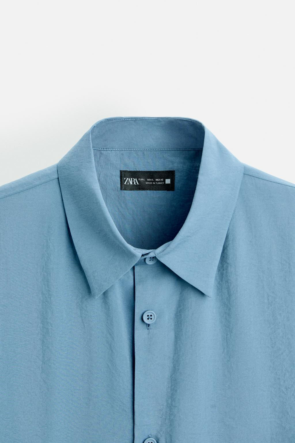 SHIRT WITH SIDE BUTTONS - Zara фото 29
