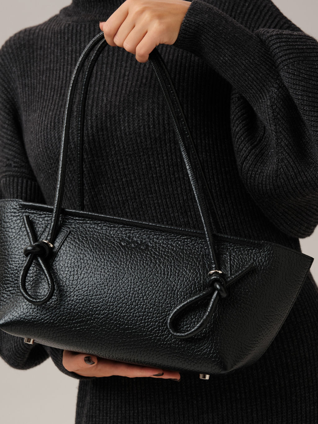 Кожаная сумка Linda DBR 31340 черный фото 10