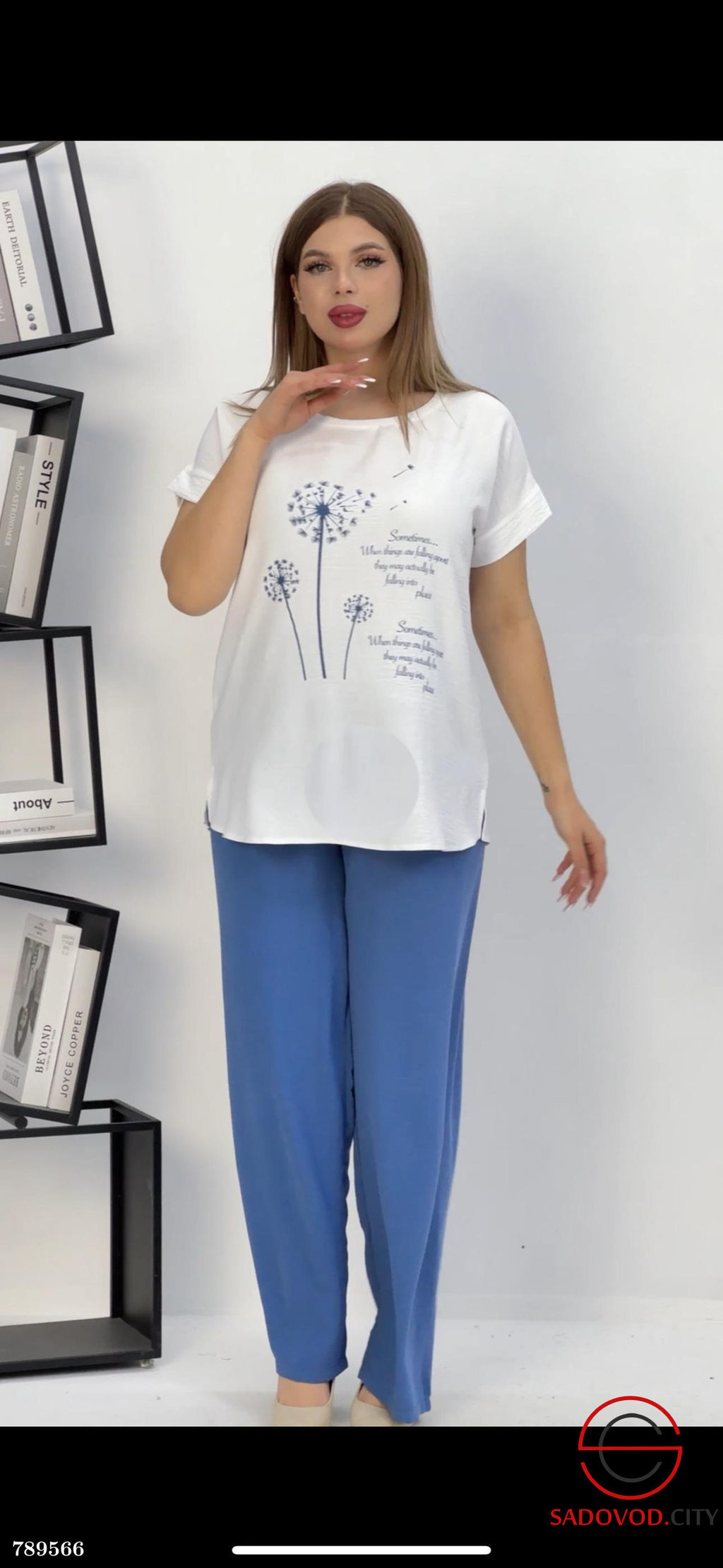 Женский брючный костюм двойка - Bruno фото 2