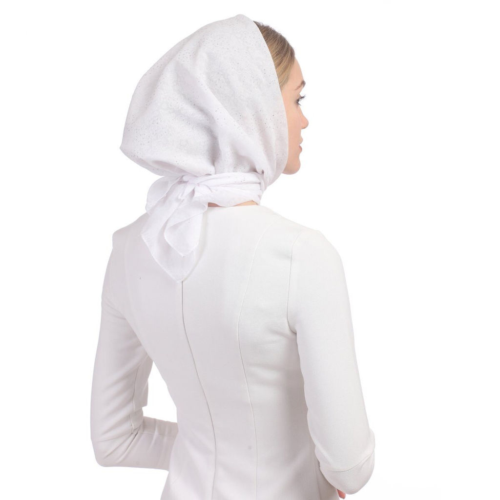 Платок 70 х 70 см - Мастерская ПОКРОВ фото 18