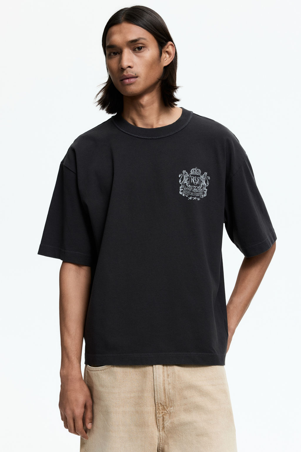 Camiseta con motivo estampado Loose Fit - H&m фото 9
