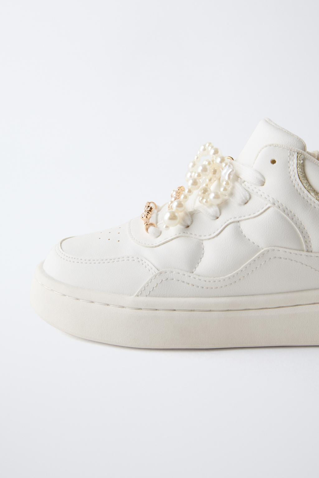 BEJEWELLED HIGH TOP SNEAKERS - Zara фото 6