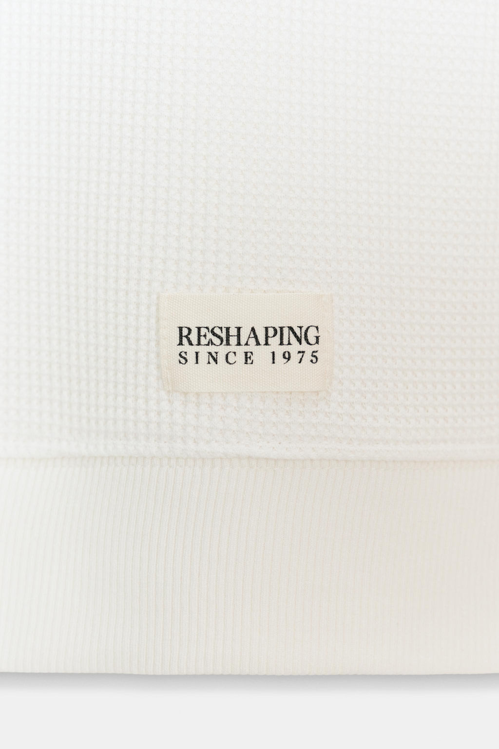 WAFFLE T-SHIRT WITH LABEL - Zara фото 8