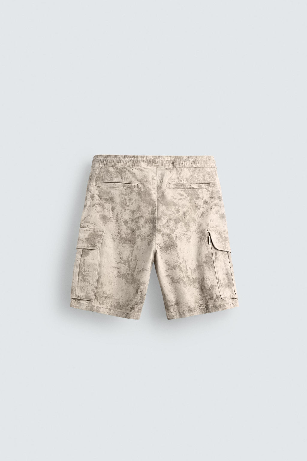 BERMUDA CARGO RELAXED FIT LAVADO / Estampado - Zara фото 8
