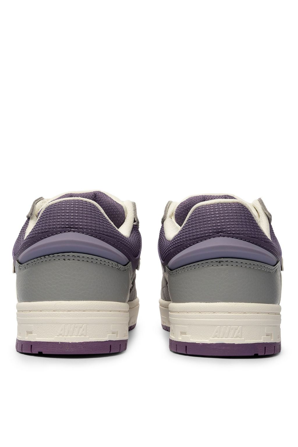 Кеды Серый/Бежевый/Фиолетовый