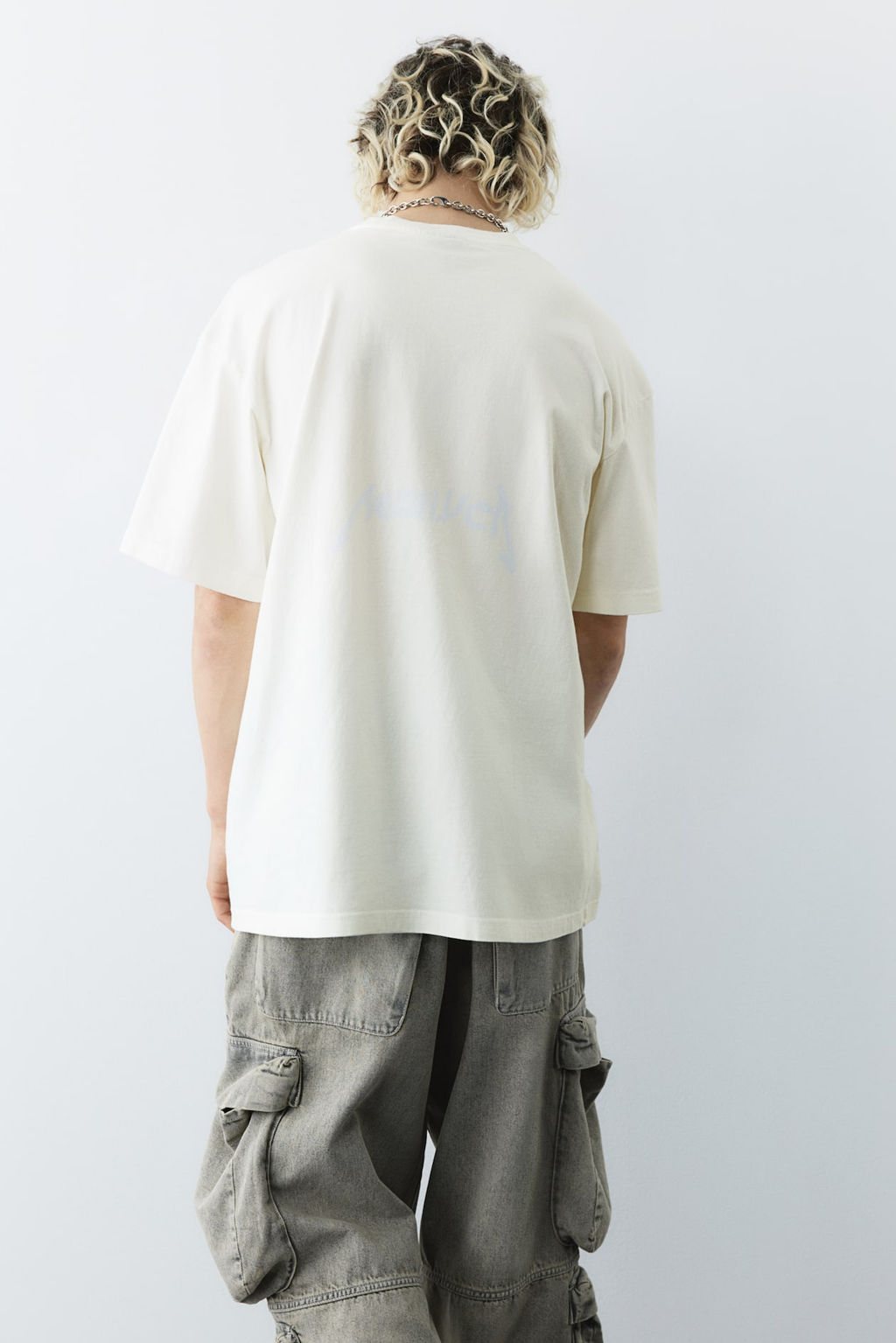 Camiseta estampada de estilo vintage Loose Fit - H&m фото 4