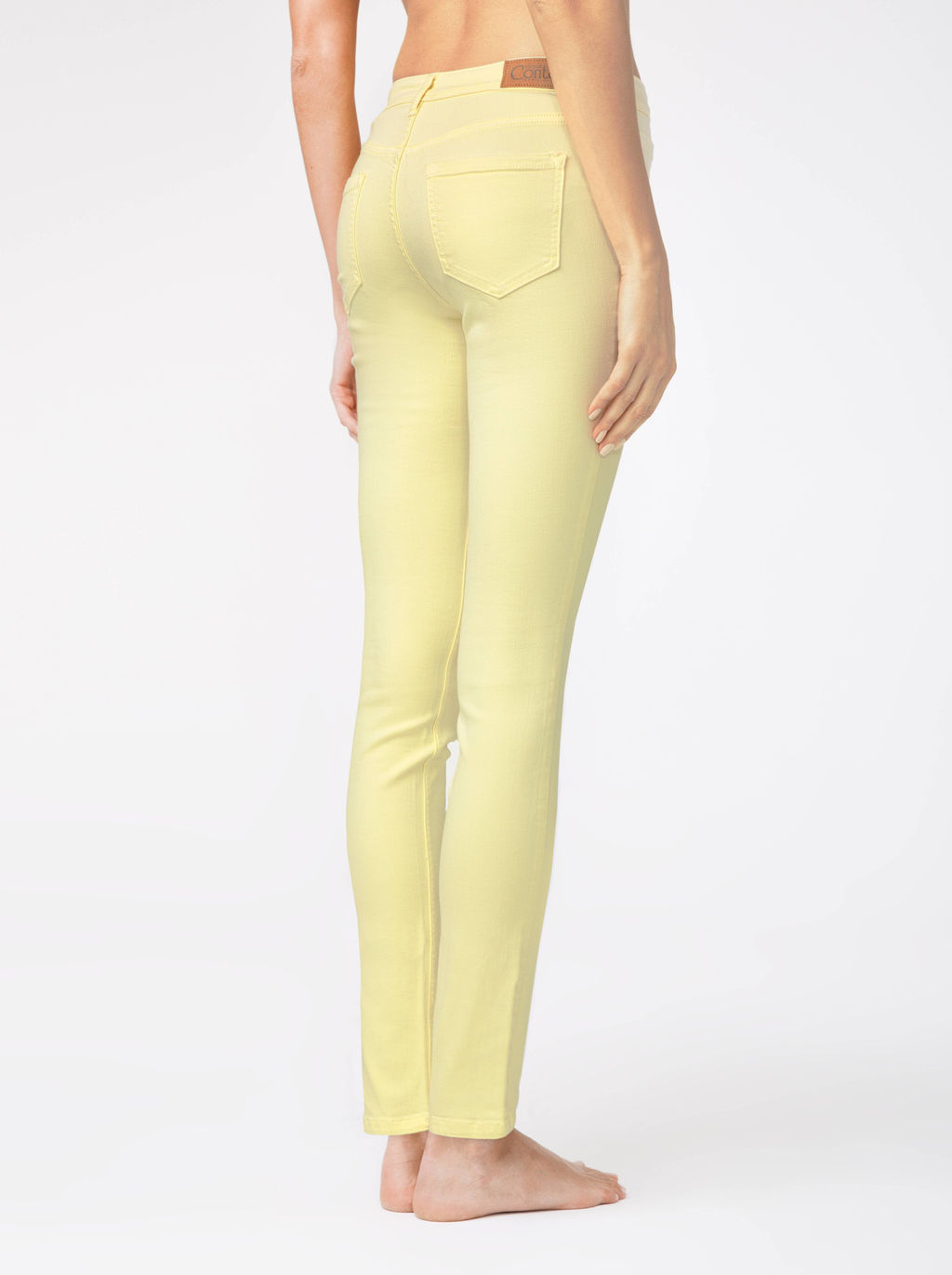 CONTE Моделирующие Soft Touch джинсы CON-38Y pastel yellow