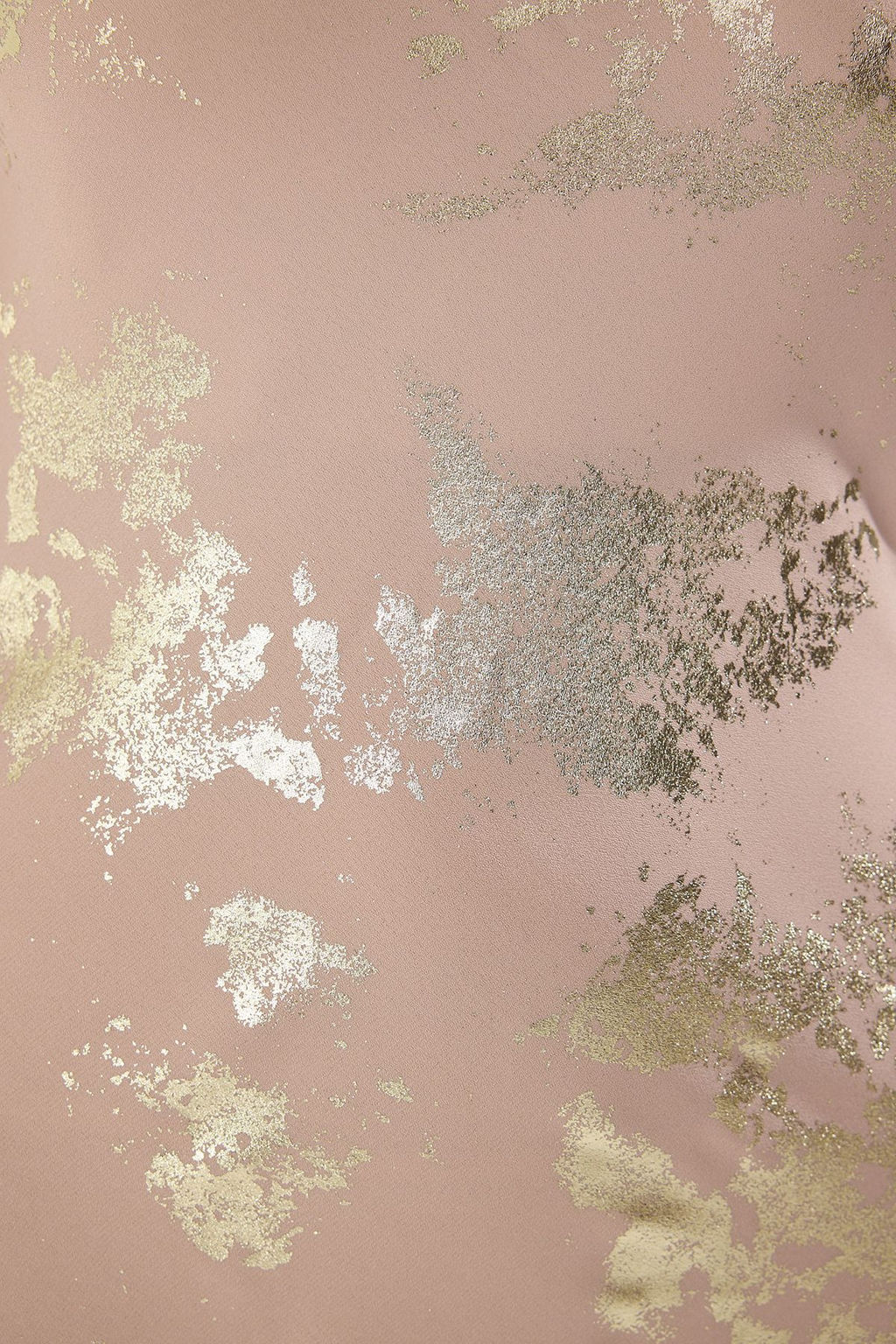 TRENDYOLMILLA Alt?n Soyut Desenli Astarl? Sifon Dokuma Uzun S?k Abiye & Mezuniyet Elbise TPRSS25AE00089  фото 3