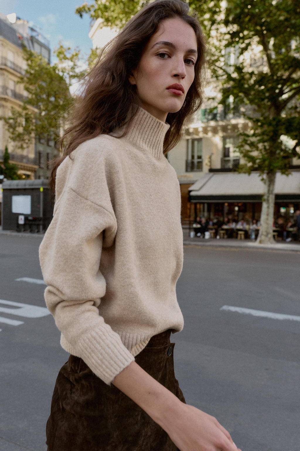 SOFT KNIT HIGH NECK JUMPER - Zara фото 3