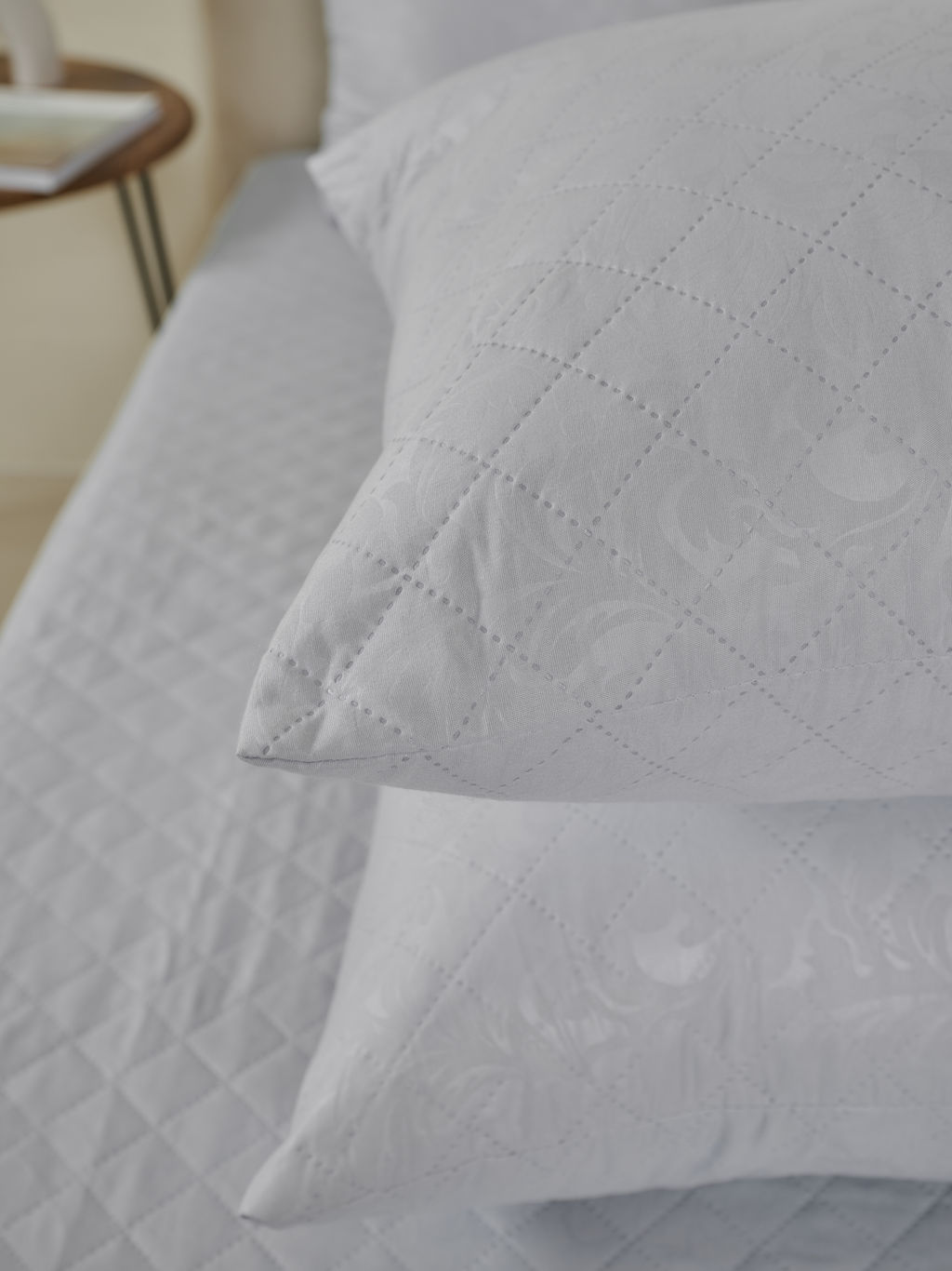 Комплект подушек для сна - Светлый серый 70х70