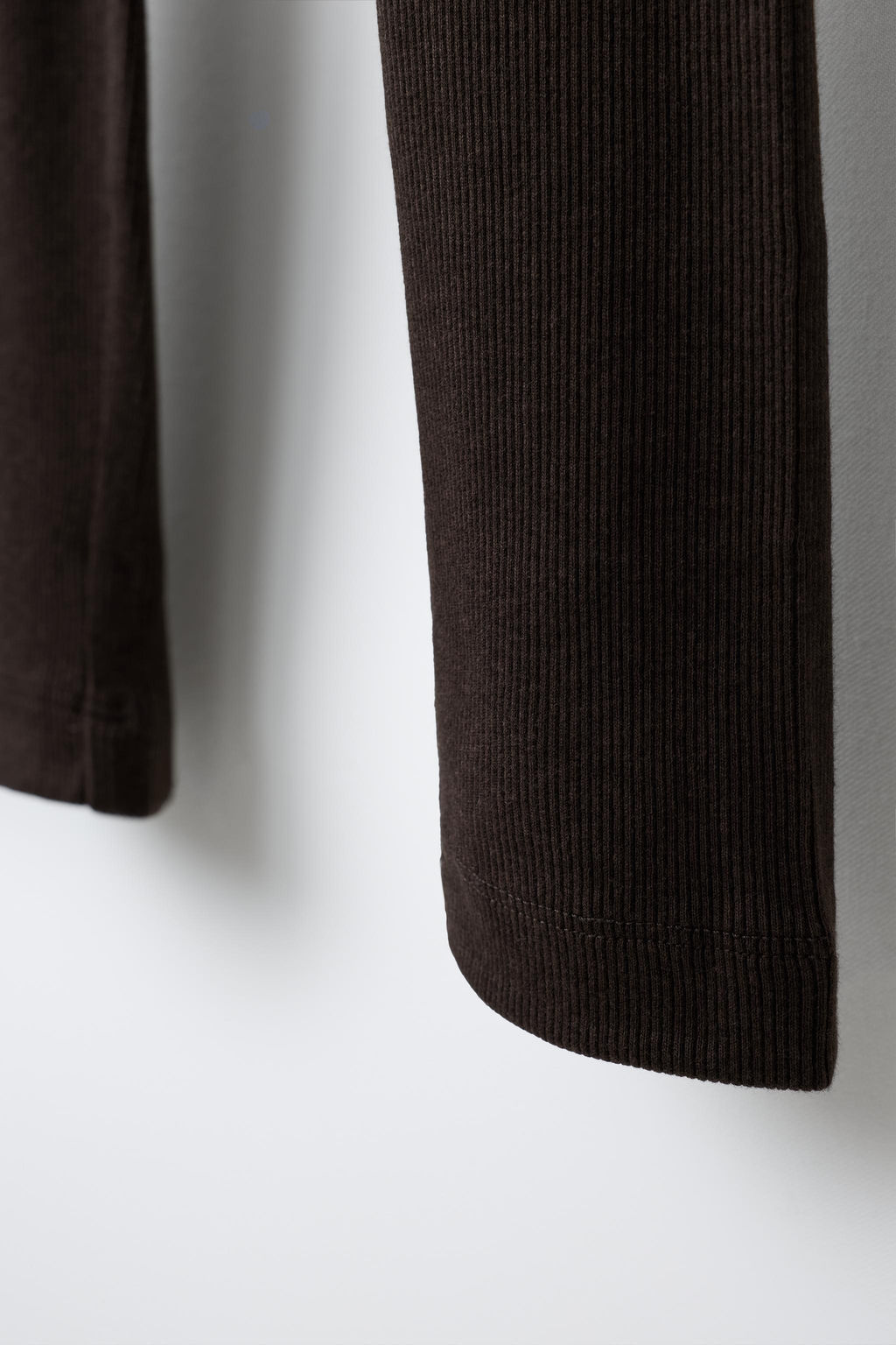 LEGGING RIB ETIQUETA / Marr?n - Zara фото 4