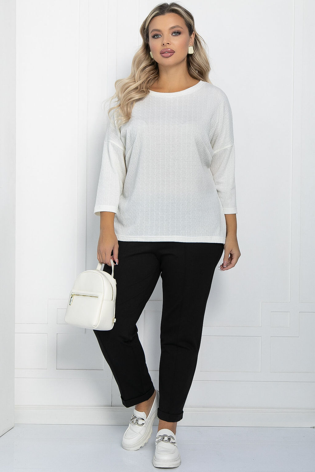 Брюки Адидже (черные) Б11377 - Lt collection фото 4