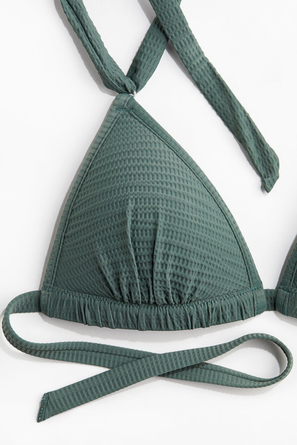 Top de bikini de tri?ngulo con push-up - H&m фото 7