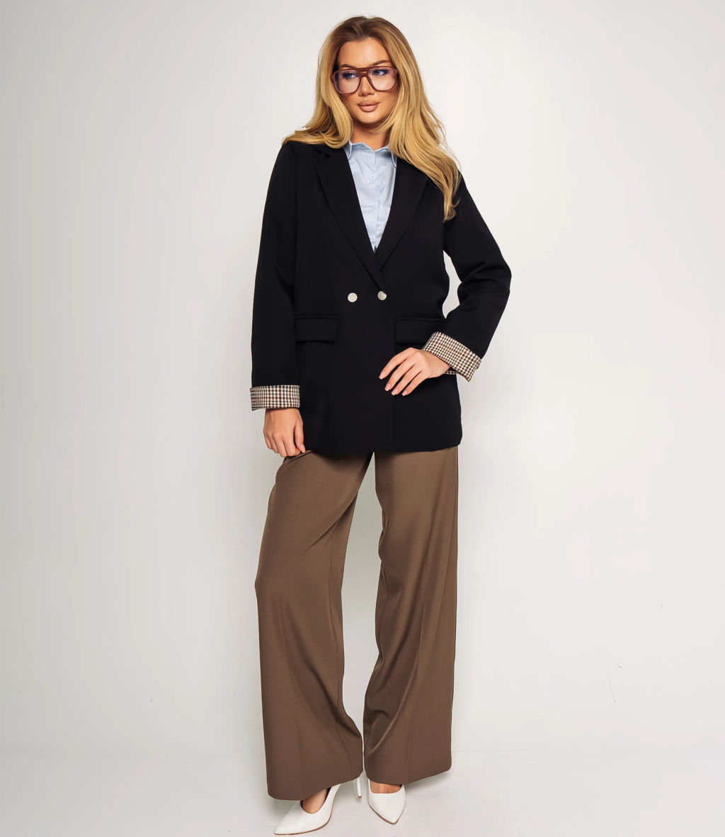 Пиджак #КТ8151 (1), чёрный - Dommod фото 4