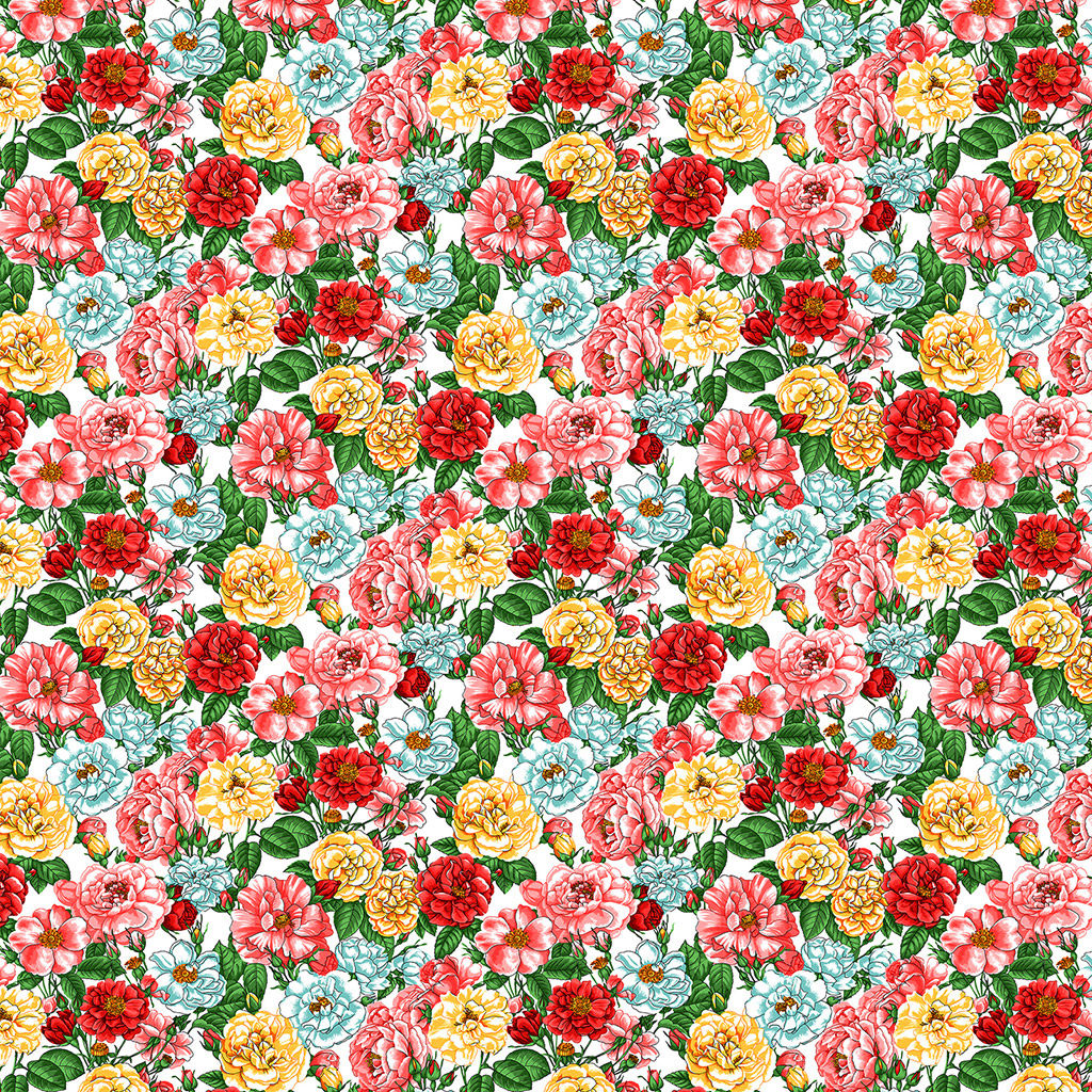 Дикая роза Скатерть 240х145см, длина стола до 200см, на 10-12 персон, хлопок Комфорт 171г/м2, Домашняя мода (Россия)  фото 2