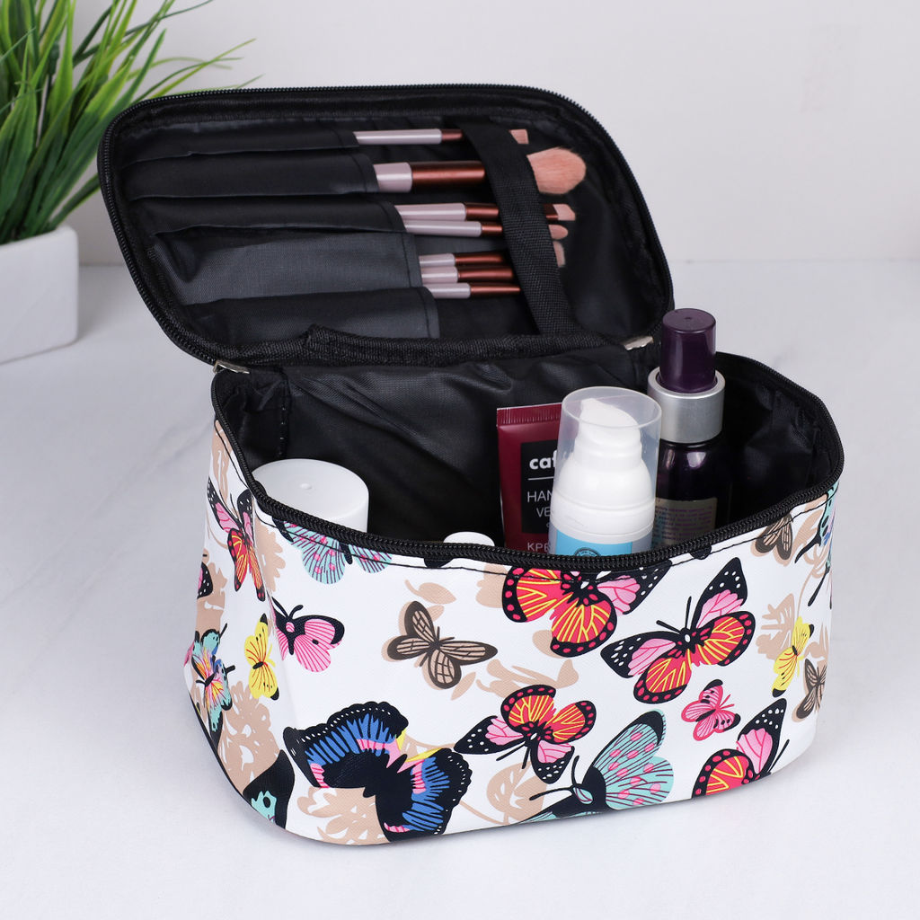 Косметичка 22х14х13 см / IU-27 /уп 100/белая бабочка - ГалеонТрейд фото 6