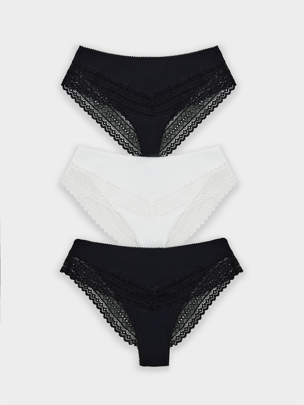 Цена за 2 штуки! Трусы слипы женские в наборе, 3 шт - Mark formelle фото 8