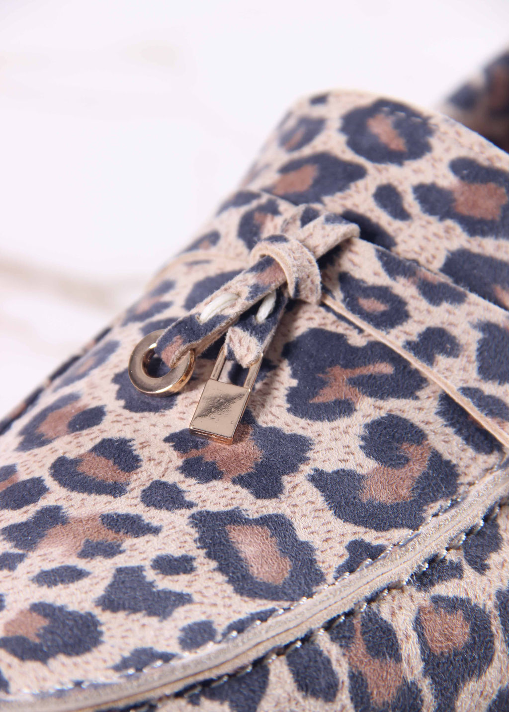 Лоферы туфли 170.2614be. бежевый леопард