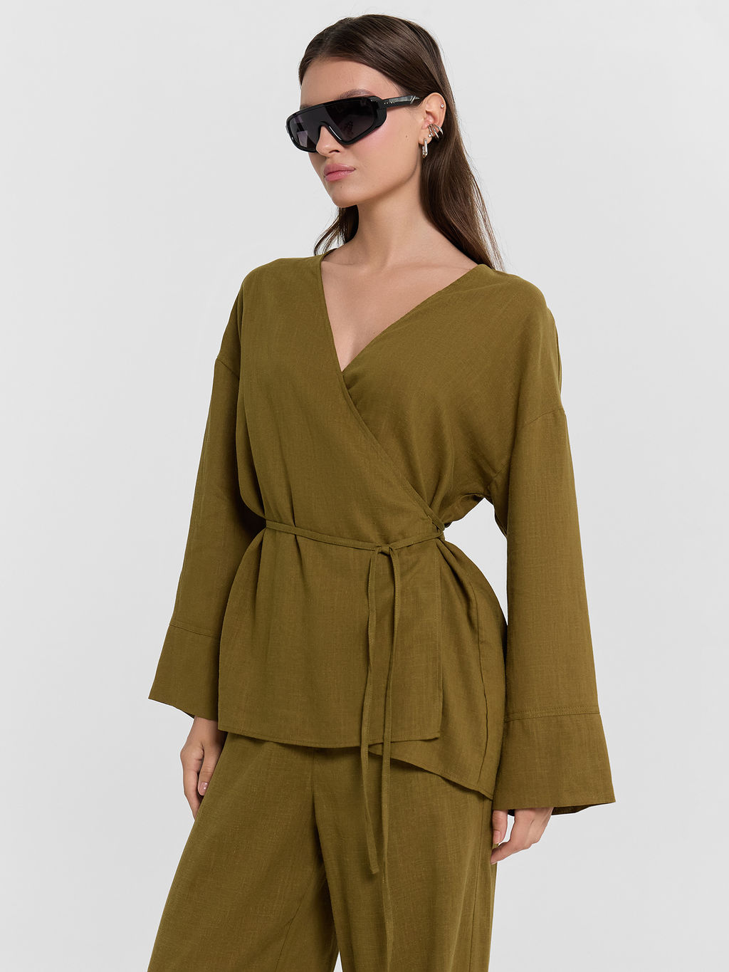 Жакет женский зеленый - Mark formelle фото 7