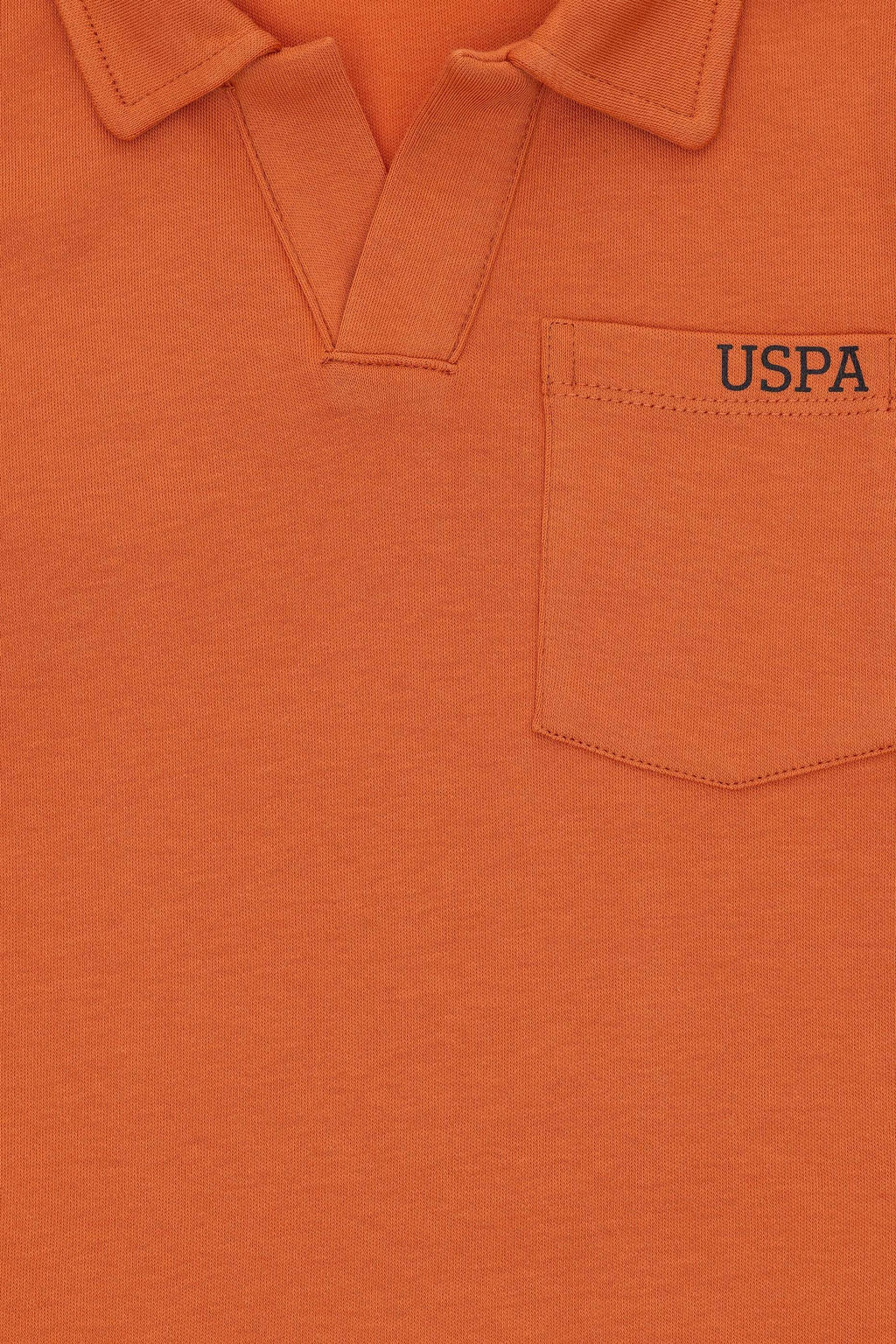 Футболка-поло с воротником корицы для мальчиков - U.s. polo assn фото 3