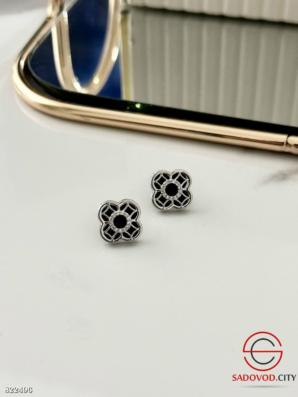 Серьги из медицинской стали