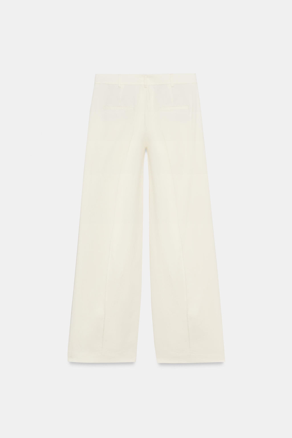 PANTAL?N ANCHO PLIEGUES ZW COLLECTION / Crudo - Zara фото 7