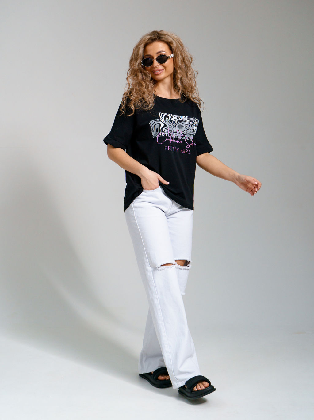 940/1 Футболка "Черный"